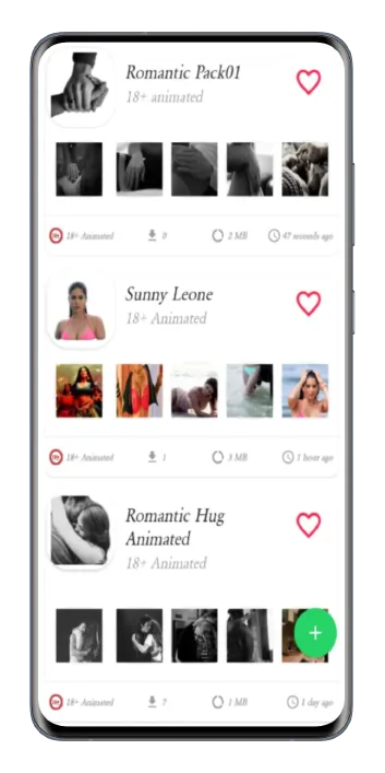 18+ Animated Stickers for What | Indus Appstore | Screenshot