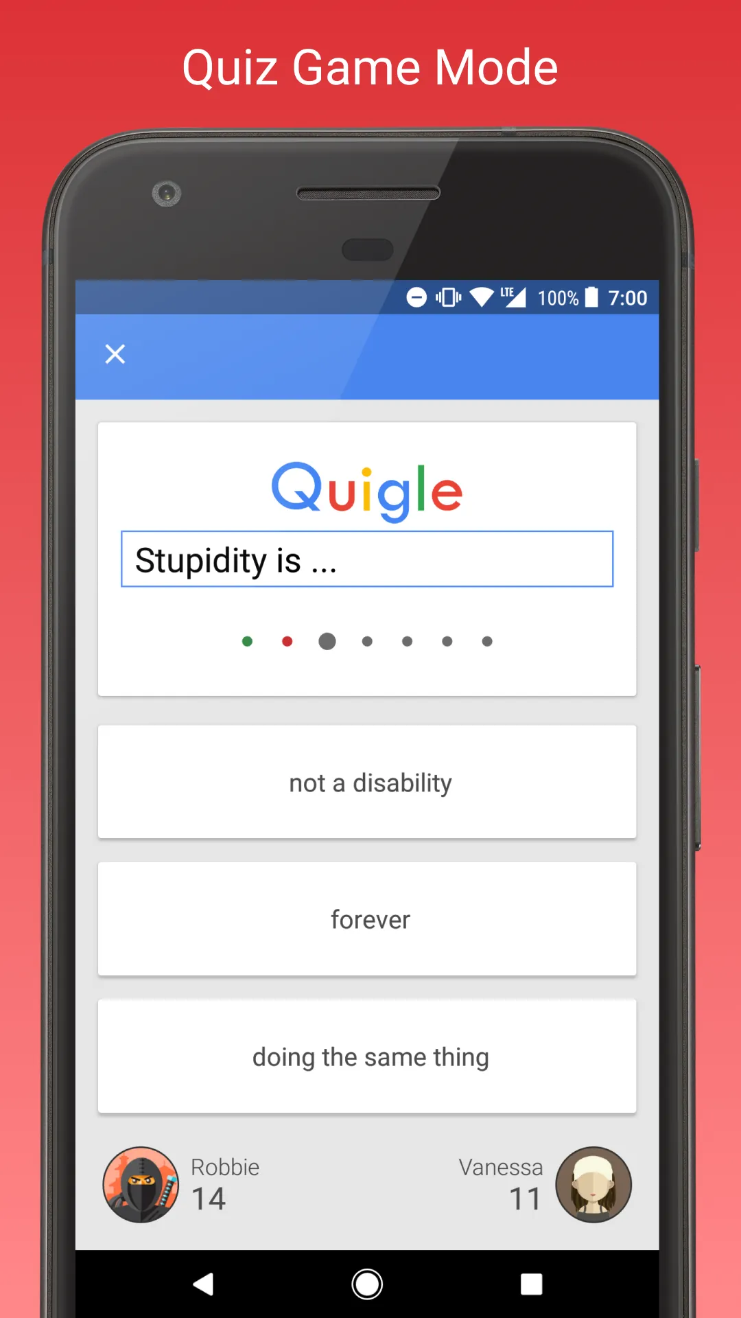 Quigle - Google Feud + Quiz | Indus Appstore | Screenshot