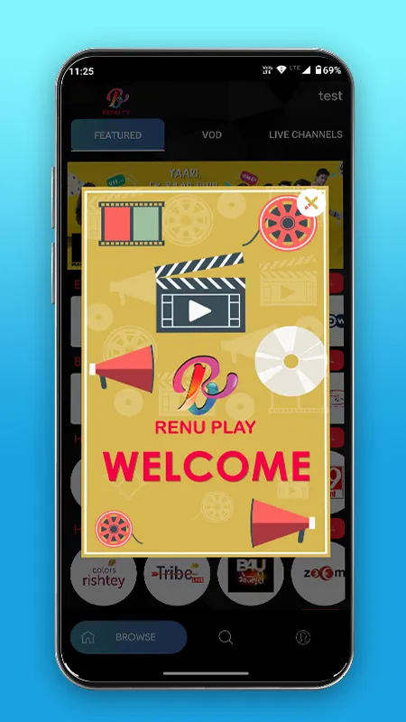 Renu TV | Indus Appstore | Screenshot