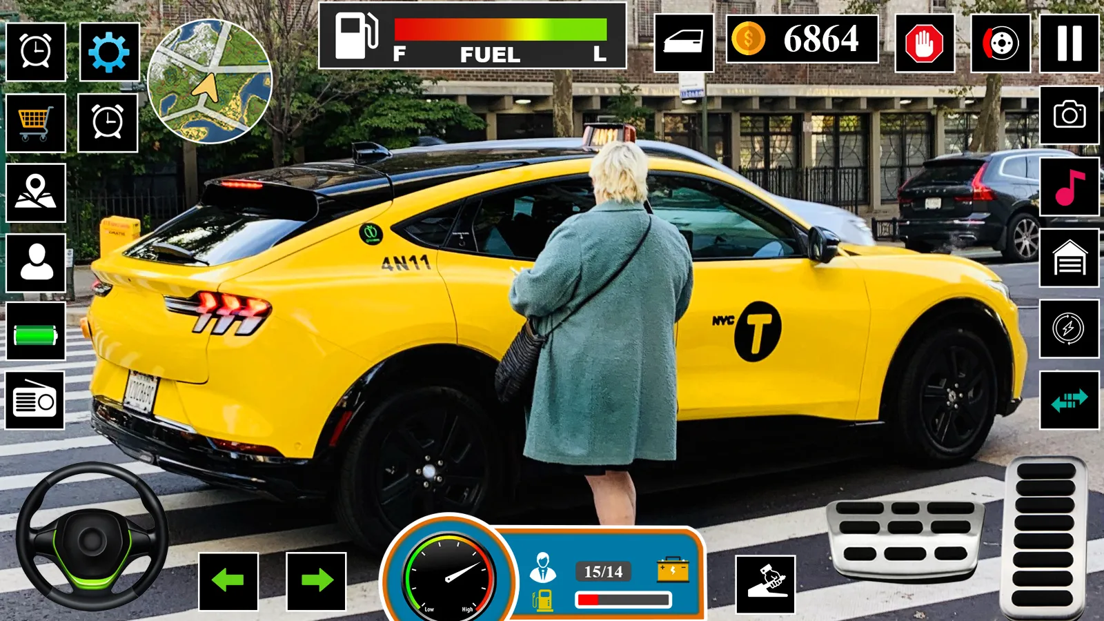 US Taxi Game 2023-Taxi Driver | Indus Appstore | Screenshot