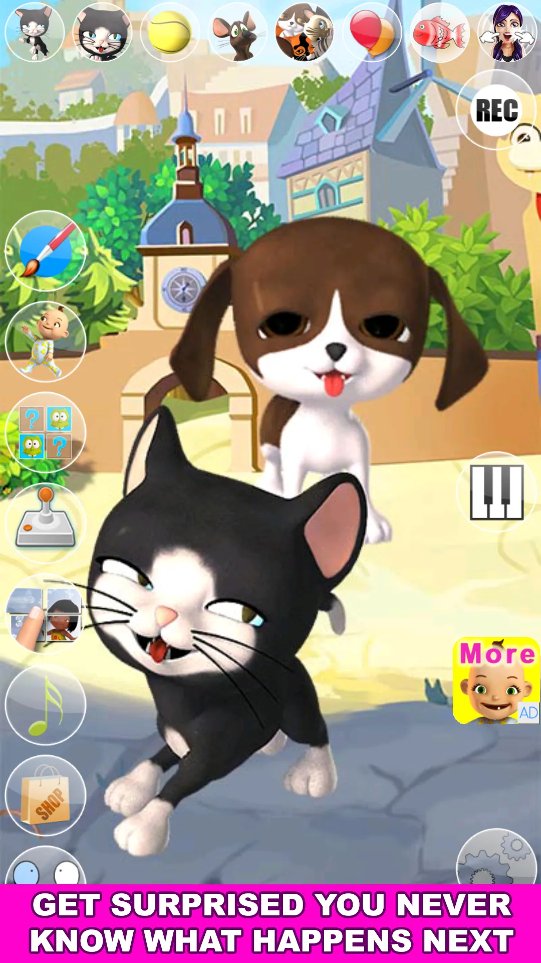 Talking Cat and Dog Kids Games | Indus Appstore | Screenshot