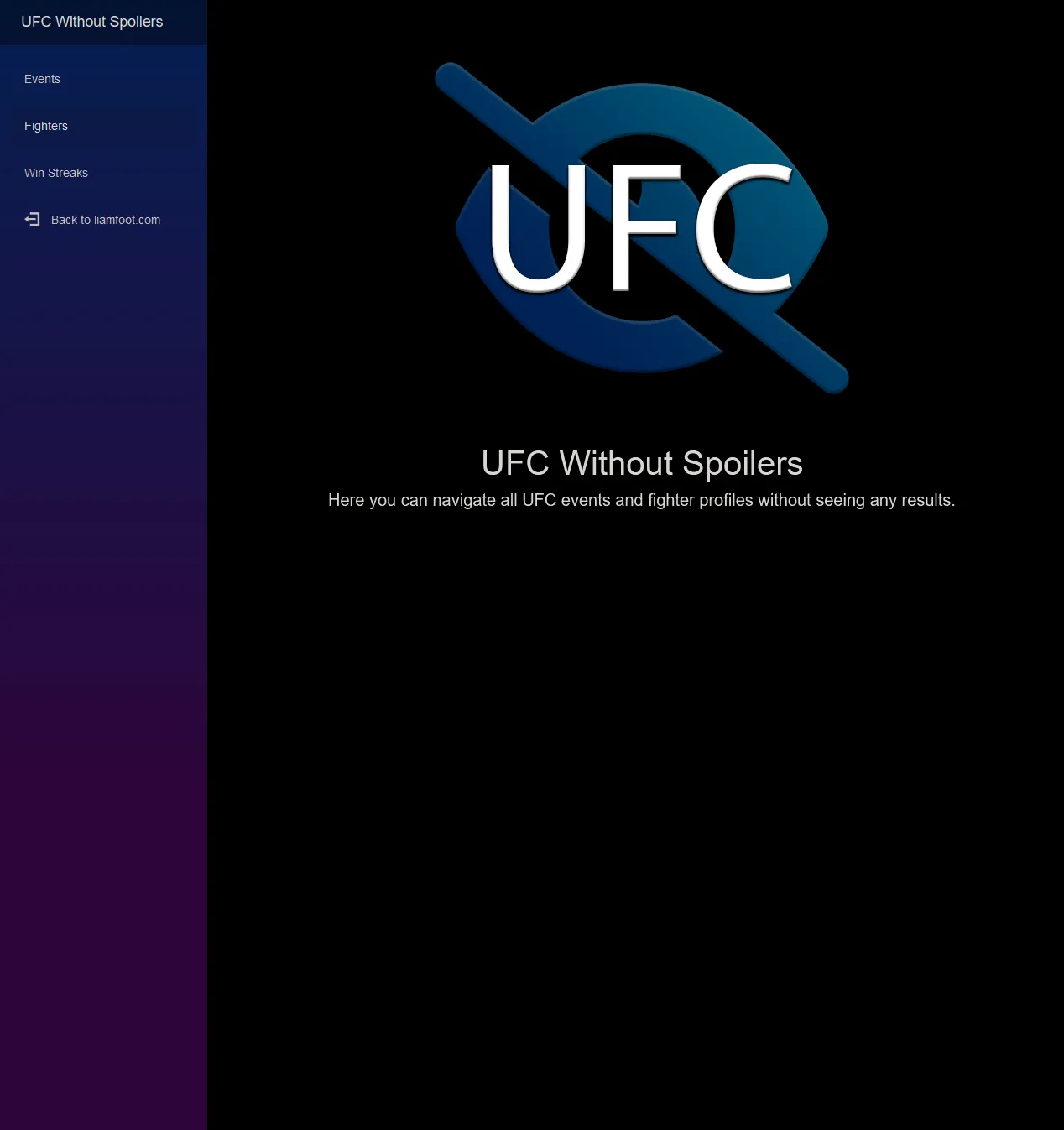 UFC Without Spoilers | Indus Appstore | Screenshot