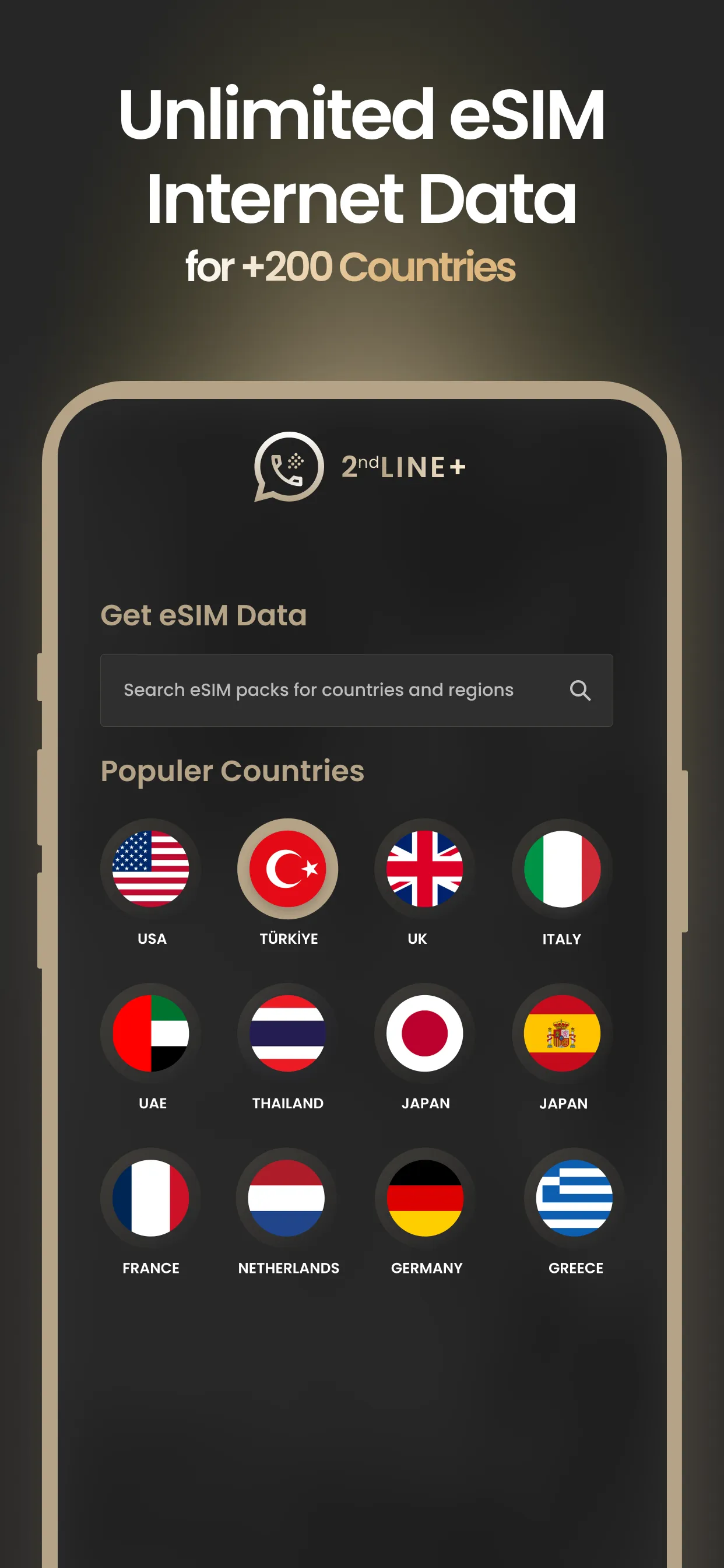 2nd Line+ Phone Number & eSIM | Indus Appstore | Screenshot