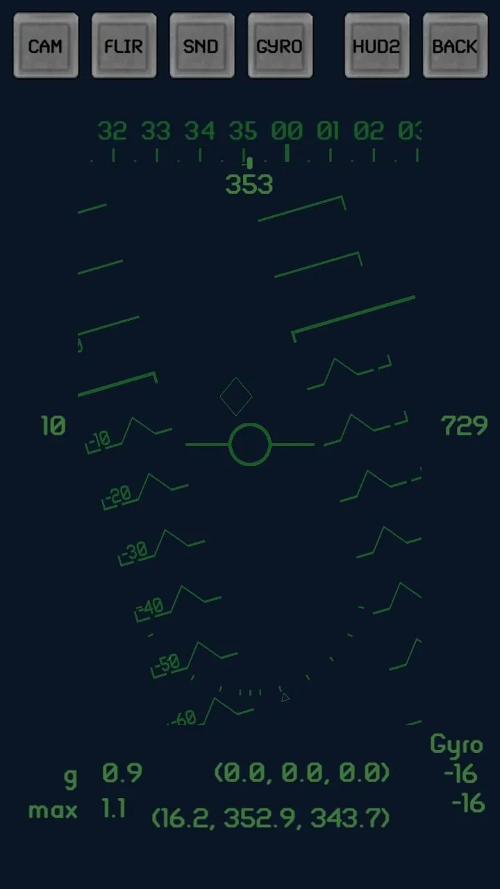 Fighter HUD on Camera | Indus Appstore | Screenshot