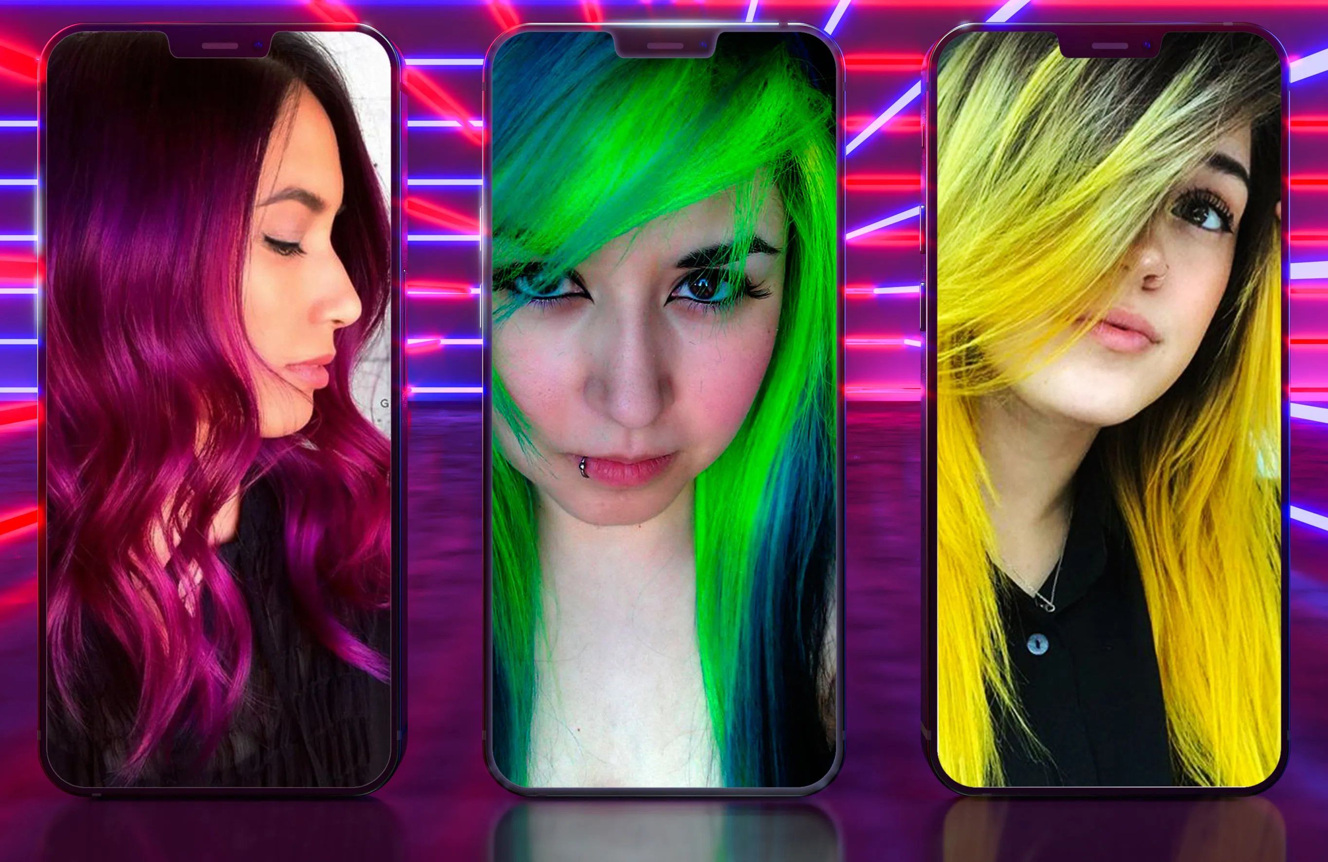 Women Hair Color Ideas | Indus Appstore | Screenshot