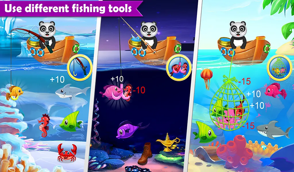 Fisher Panda - Fishing Games | Indus Appstore | Screenshot