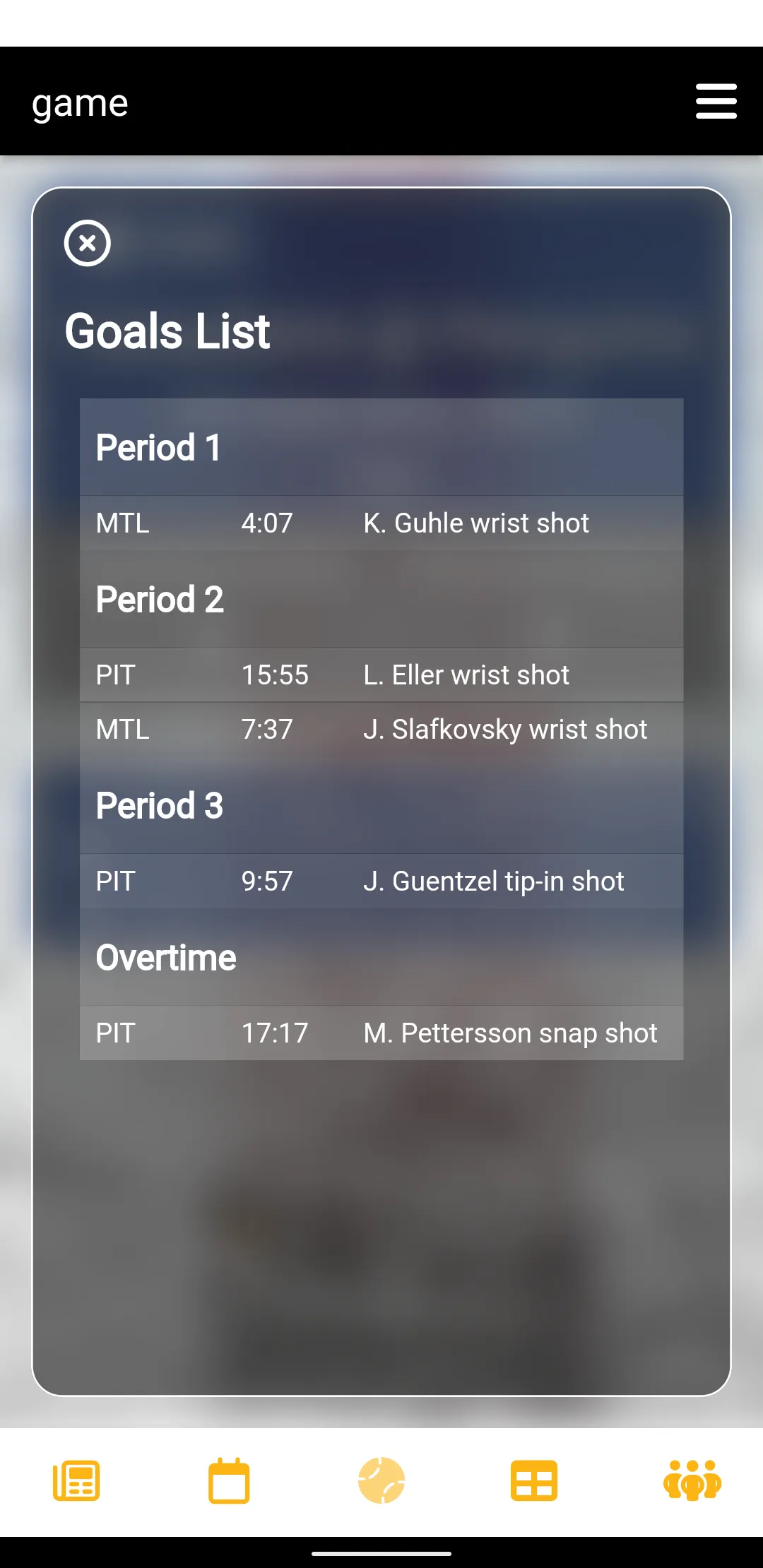 Pittsburgh Hockey | Indus Appstore | Screenshot