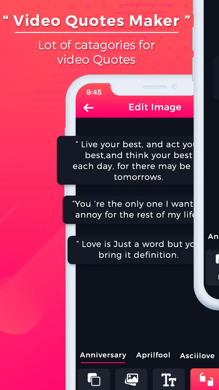 Video Quotes Maker With Music | Indus Appstore | Screenshot