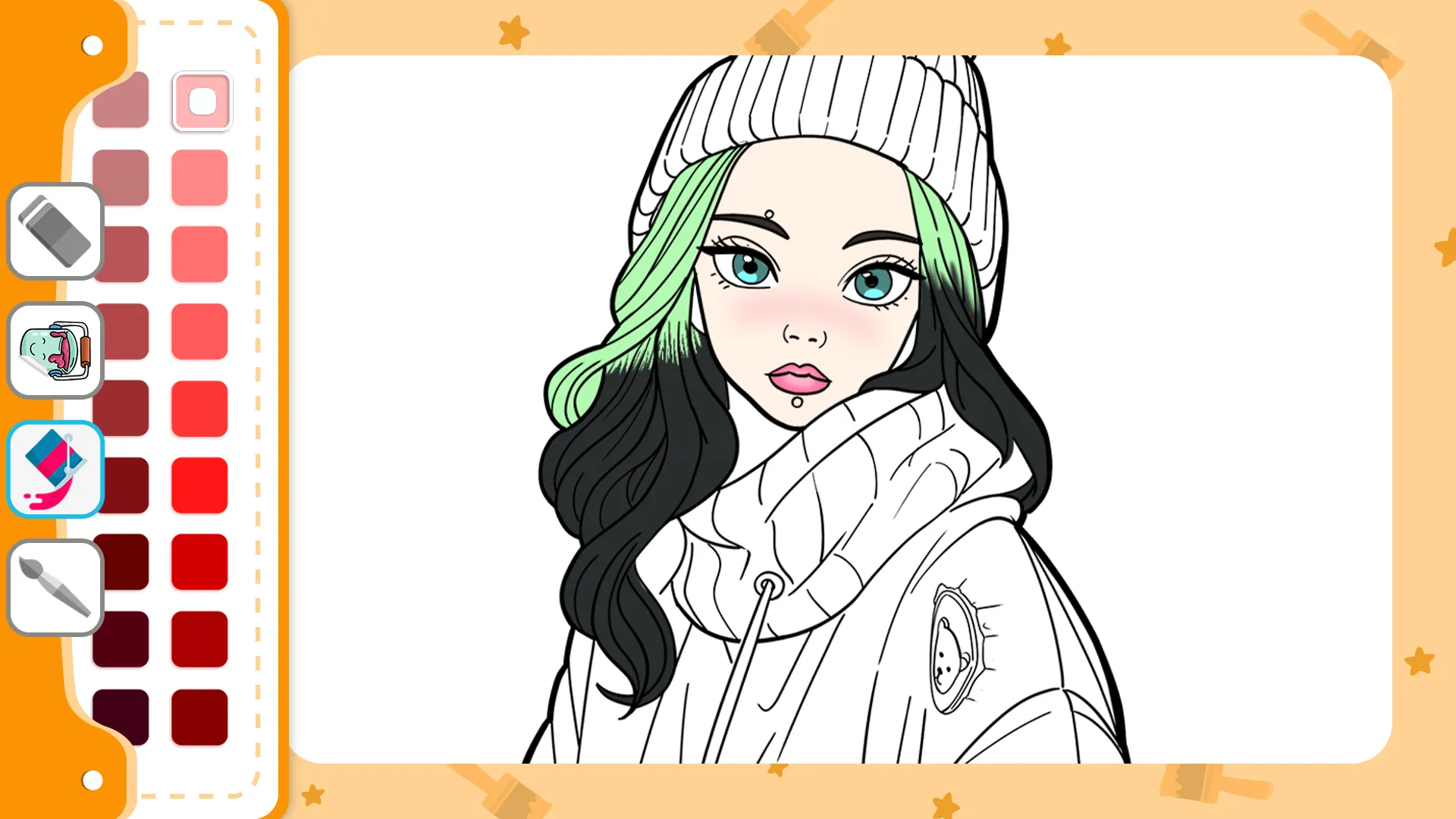 Cartoon Coloring Monster Color | Indus Appstore | Screenshot