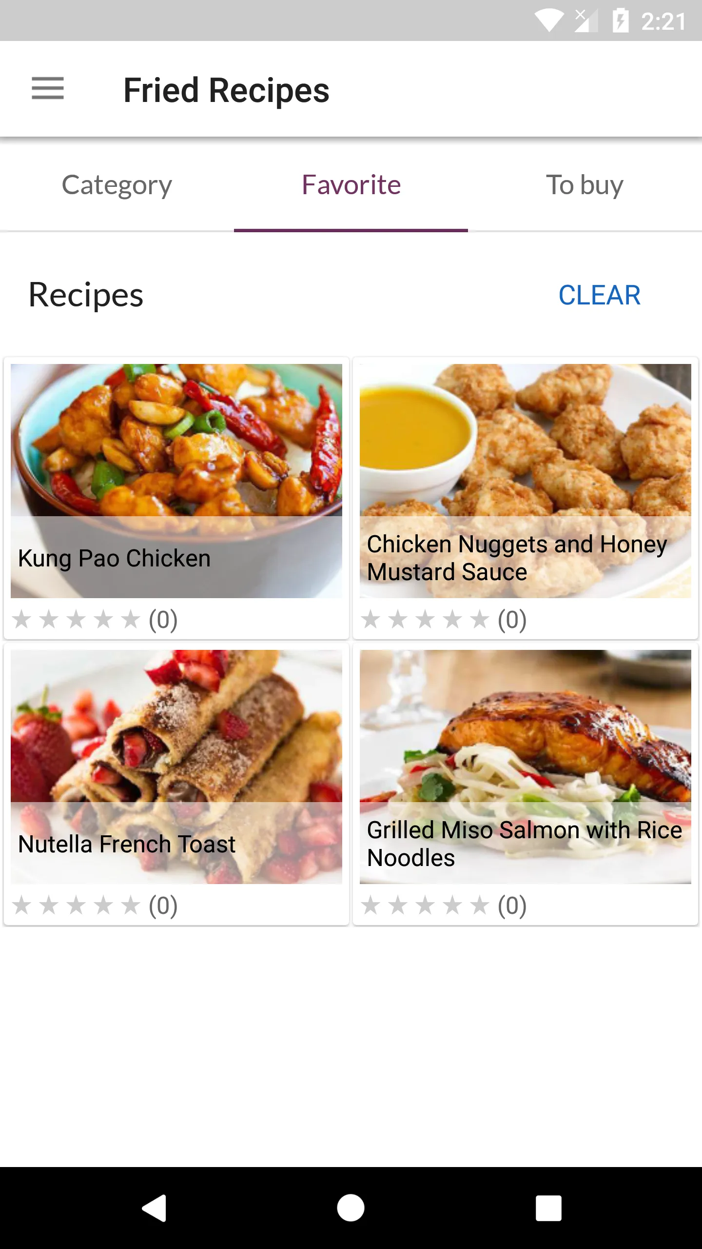 Fried Recipes | Indus Appstore | Screenshot