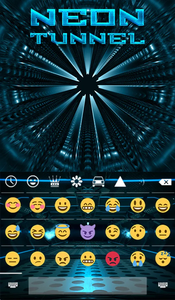 Tunnel Animated Keyboard | Indus Appstore | Screenshot