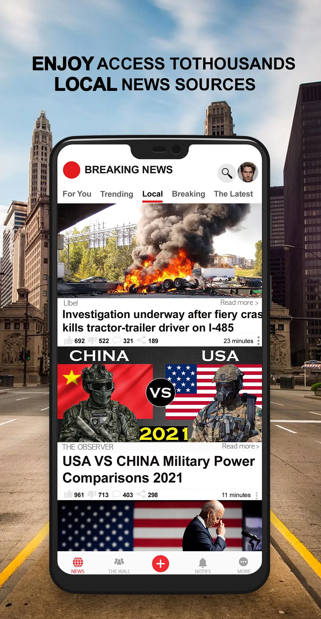 Breaking News: Local & Alerts | Indus Appstore | Screenshot