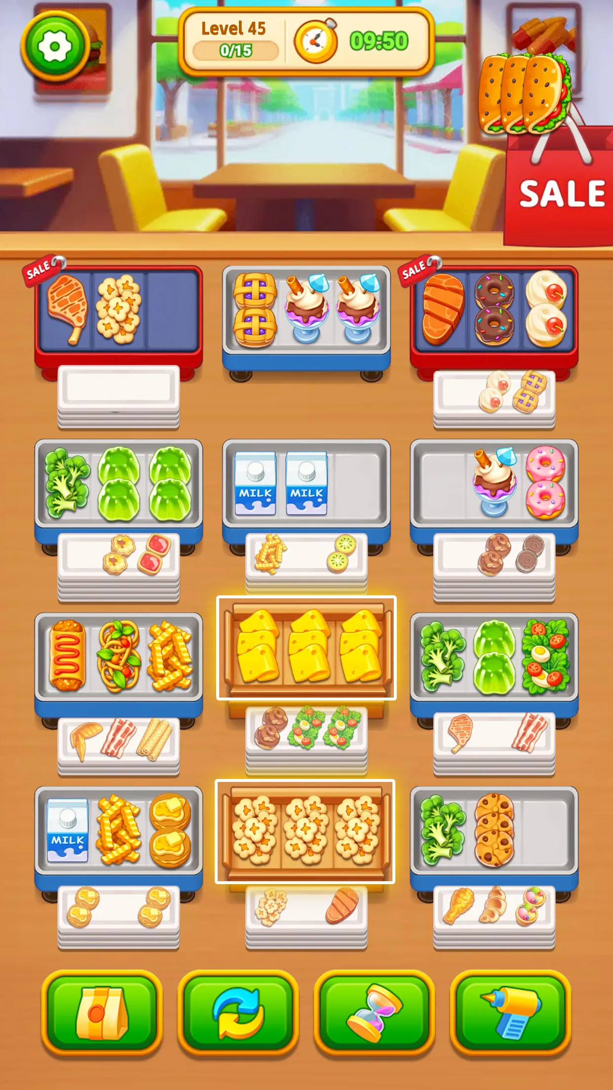 Grill Sort - Food Sort Games | Indus Appstore | Screenshot