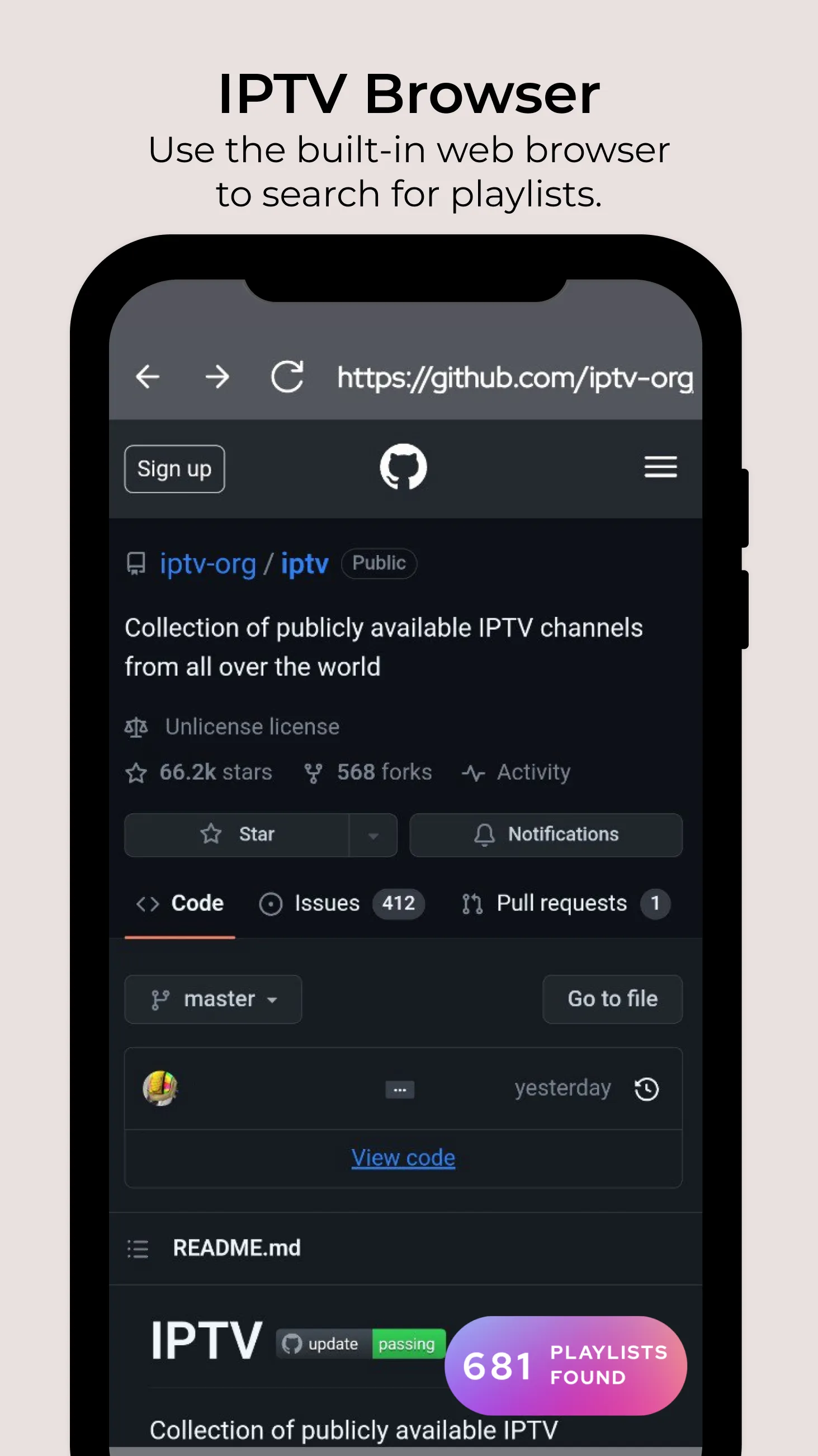 IPTV Player: WorldwideTV | Indus Appstore | Screenshot