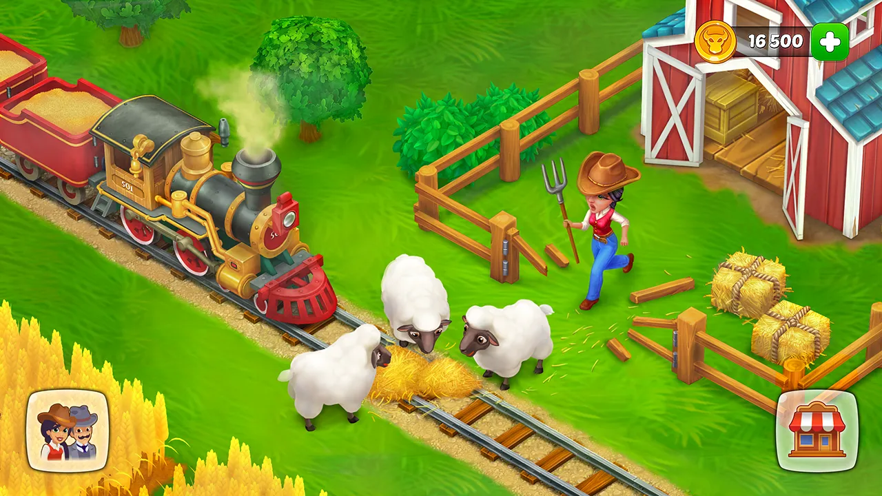 Wild West: Farm Town Build | Indus Appstore | Screenshot