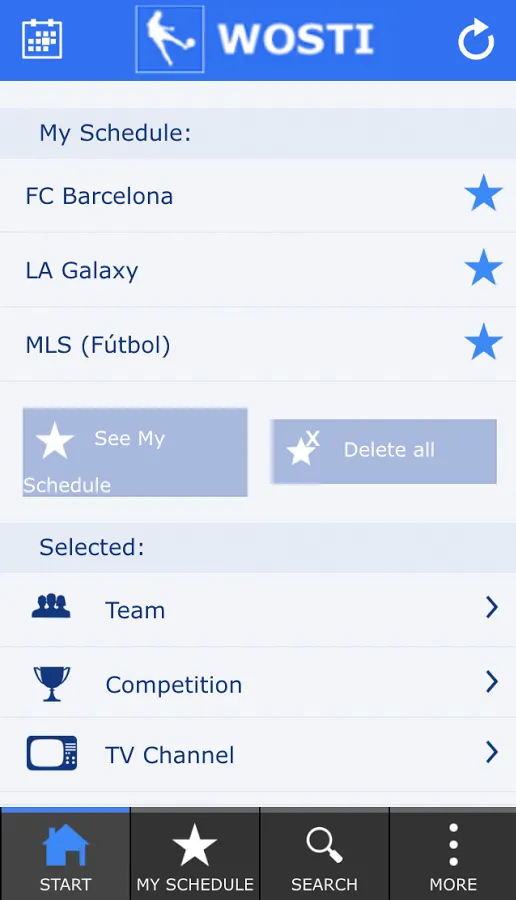 Live Sports TV Listings Guide | Indus Appstore | Screenshot