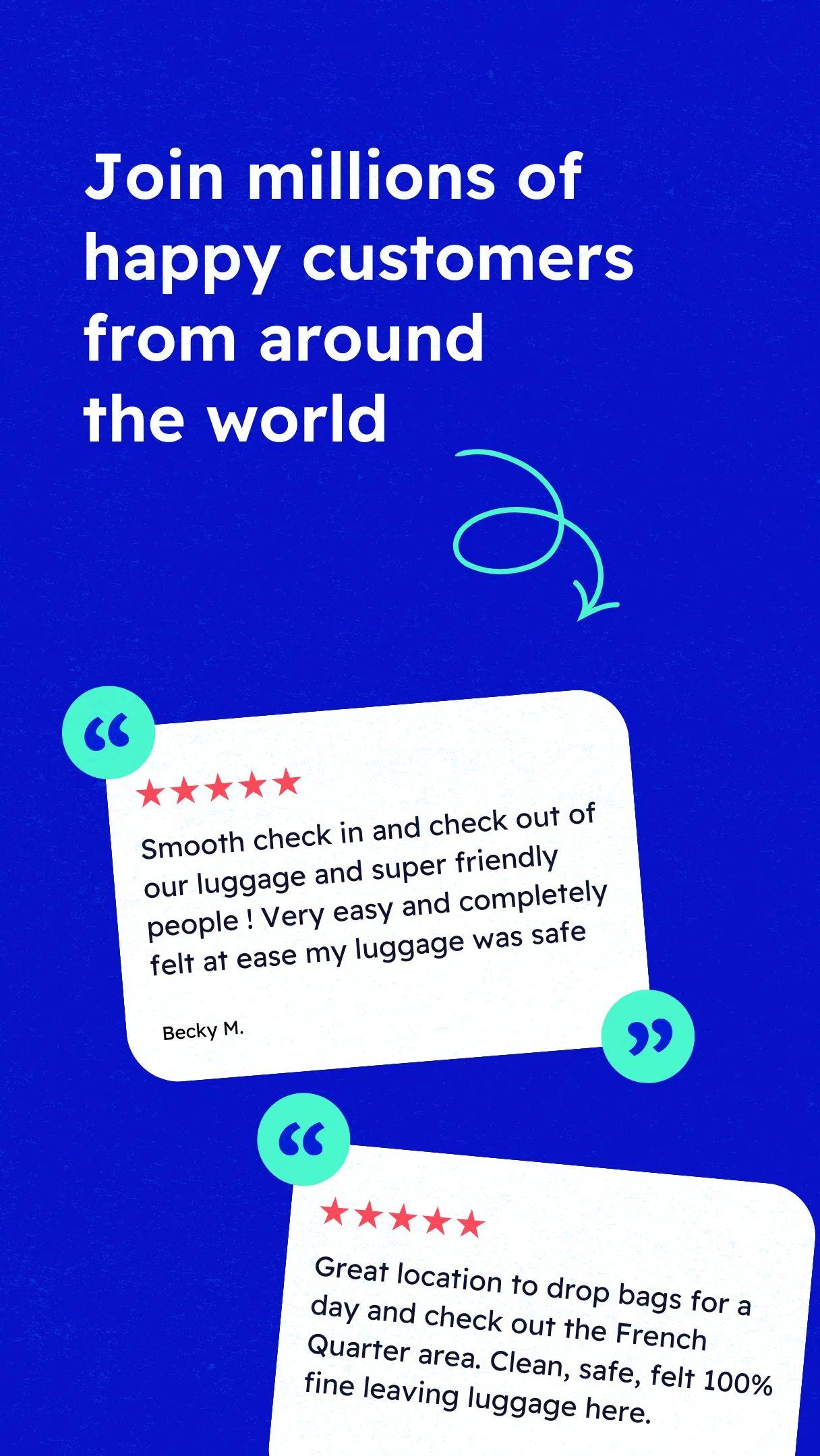 Bounce: Luggage Storage Nearby | Indus Appstore | Screenshot