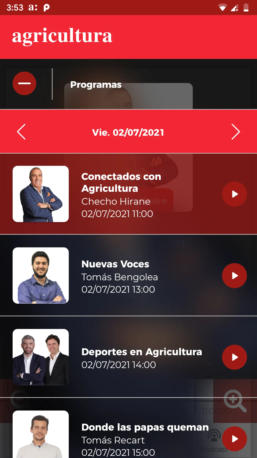 Radio Agricultura | Indus Appstore | Screenshot