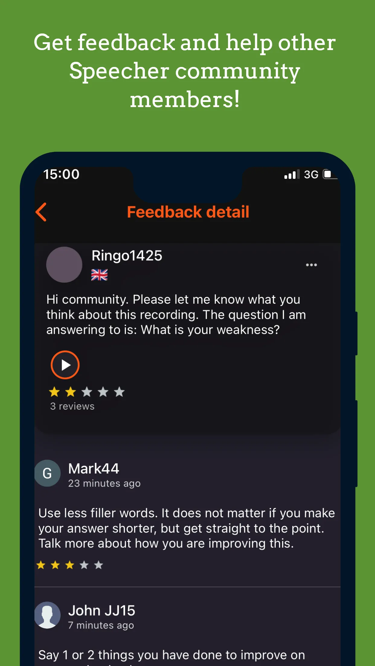 Speecher - Speaking Coach | Indus Appstore | Screenshot