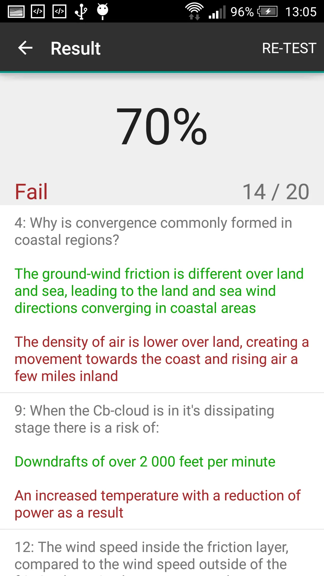 Pilot Question Database | Indus Appstore | Screenshot