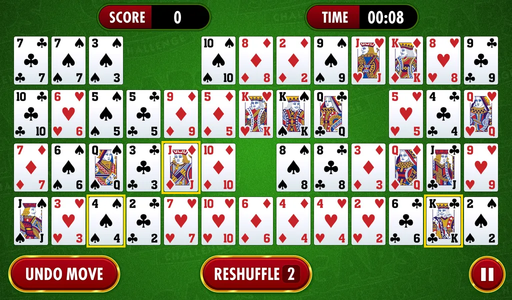 Gaps Solitaire Challenge | Indus Appstore | Screenshot