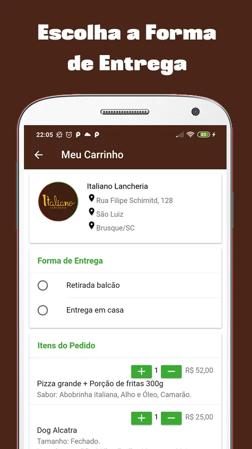 Italiano Lancheria | Indus Appstore | Screenshot