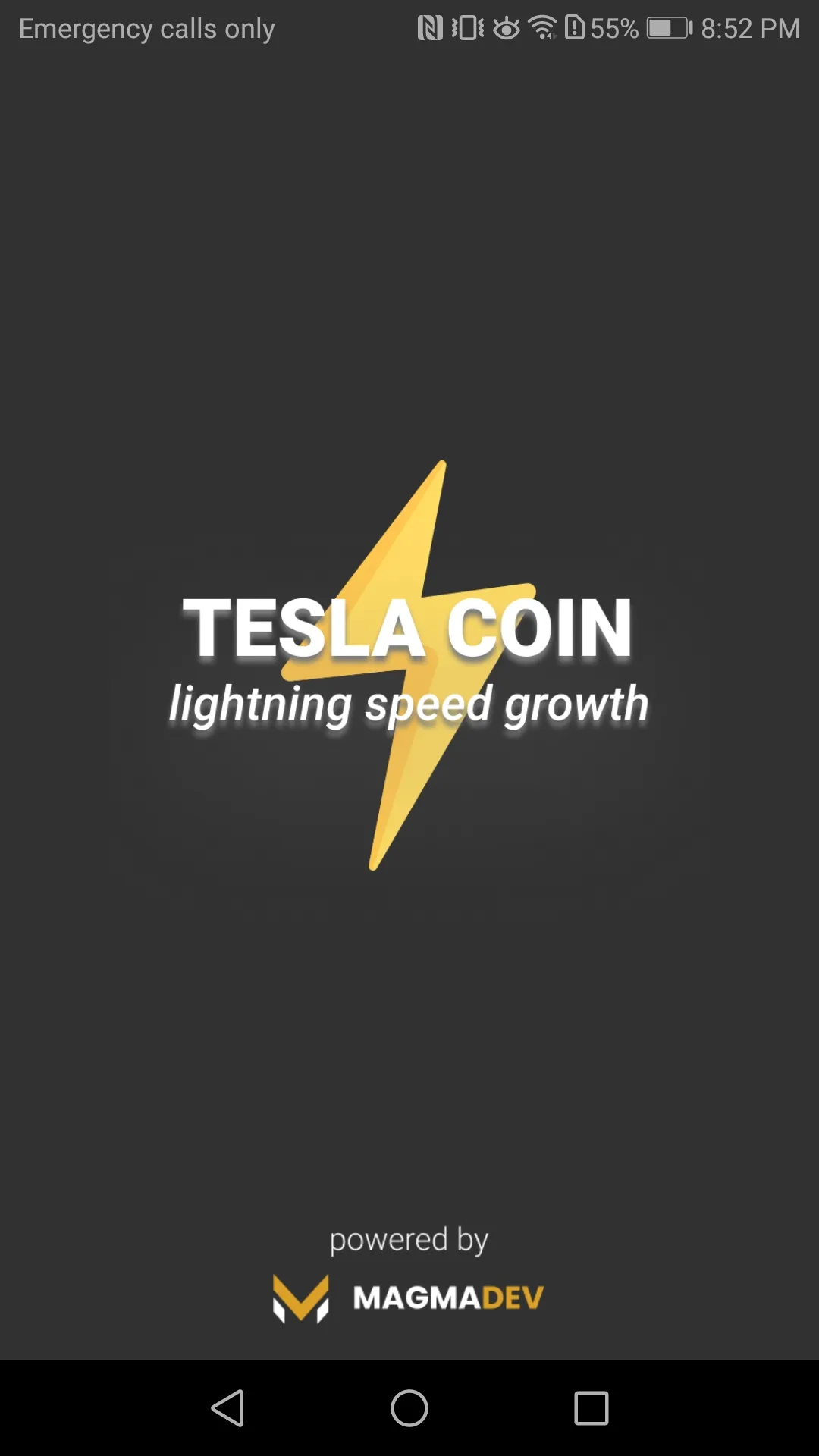 TeslaCoin | Indus Appstore | Screenshot