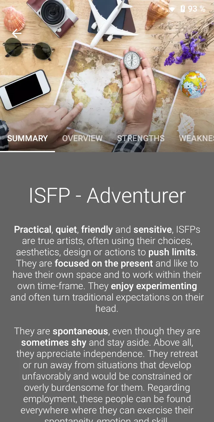 16 Types Personality Test | Indus Appstore | Screenshot