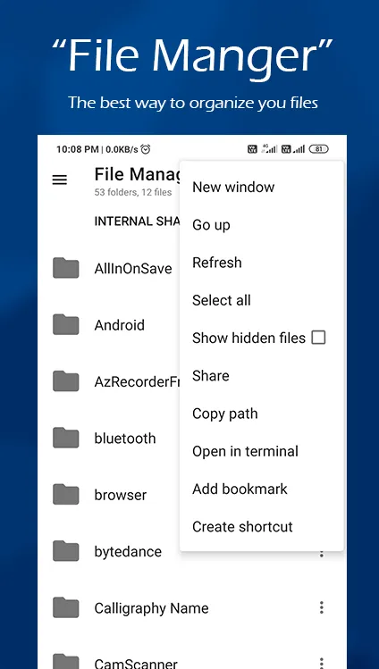 File Manager Lite - Local and  | Indus Appstore | Screenshot