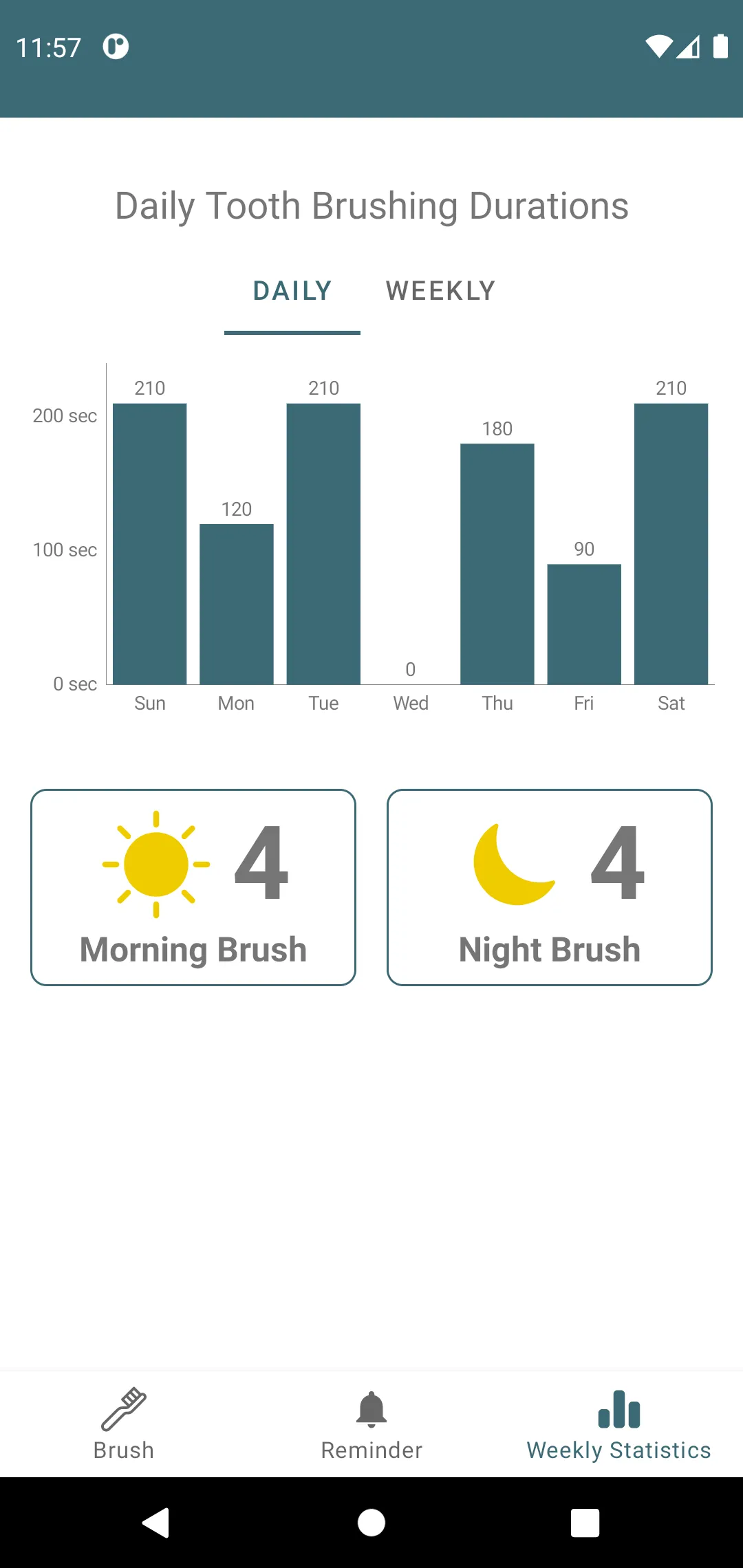 Brush Teeth Reminder | Indus Appstore | Screenshot