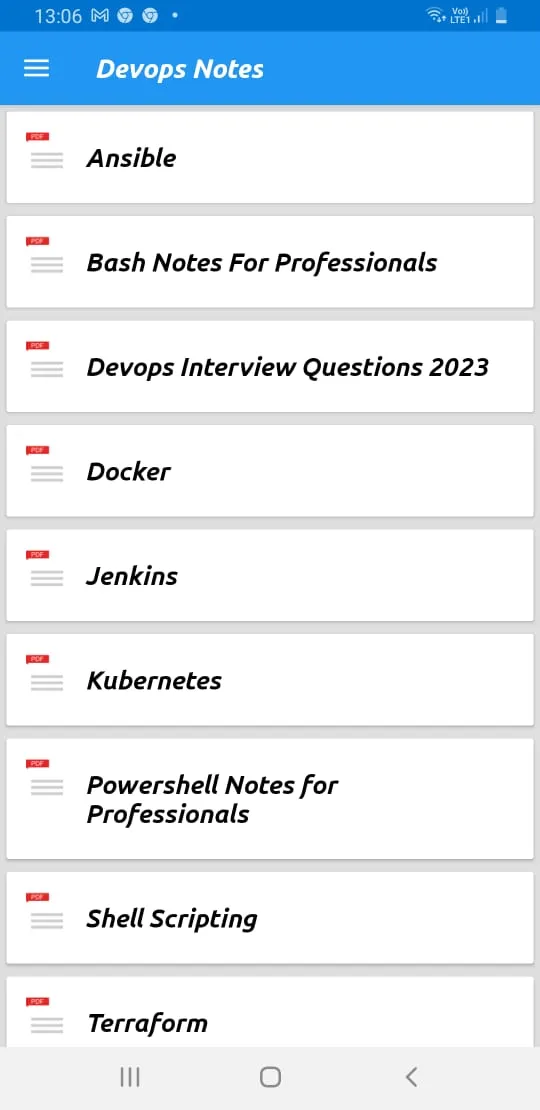 Devops Notes | Indus Appstore | Screenshot