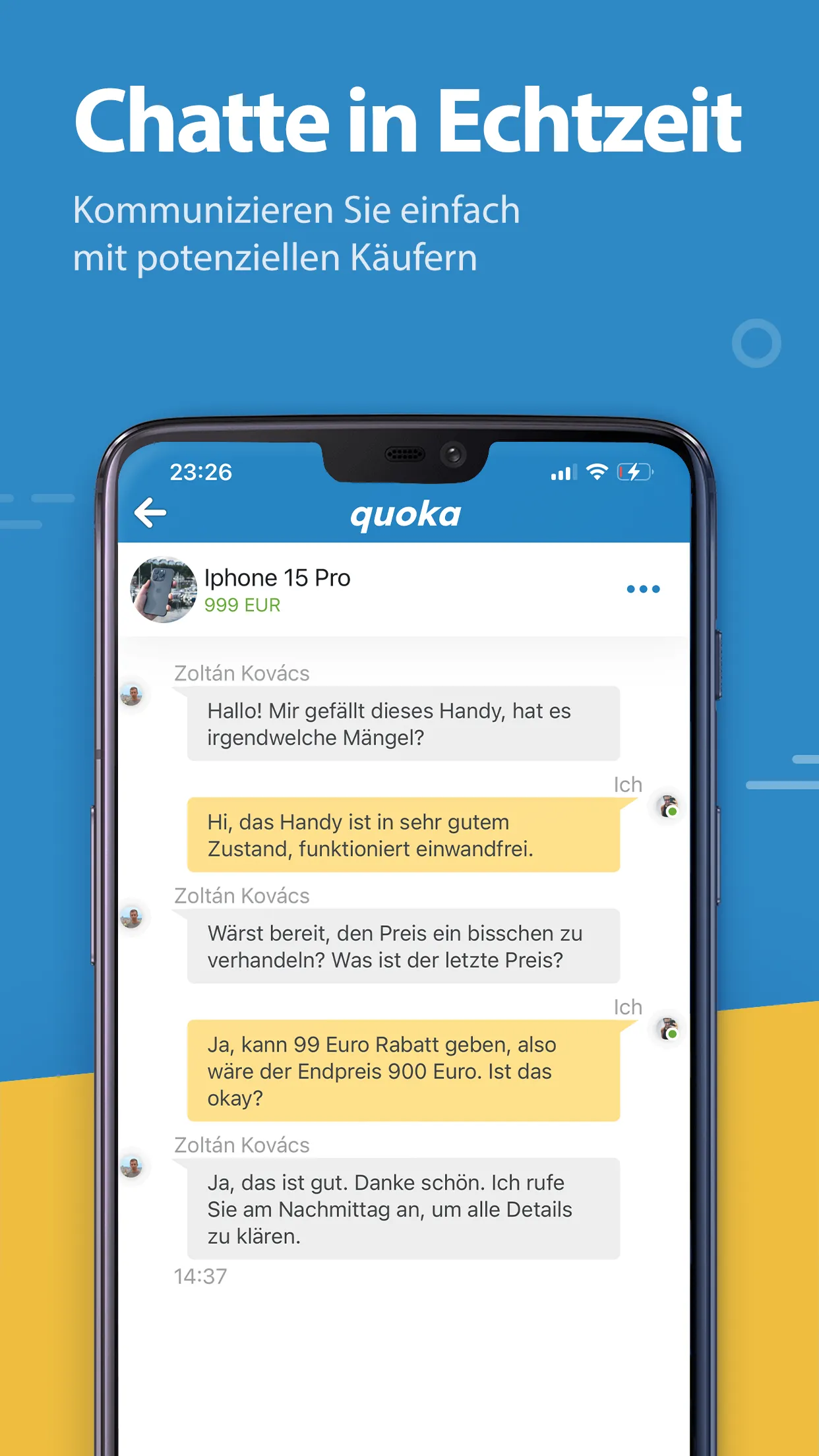 Quoka Kleinanzeigen Flohmarkt | Indus Appstore | Screenshot