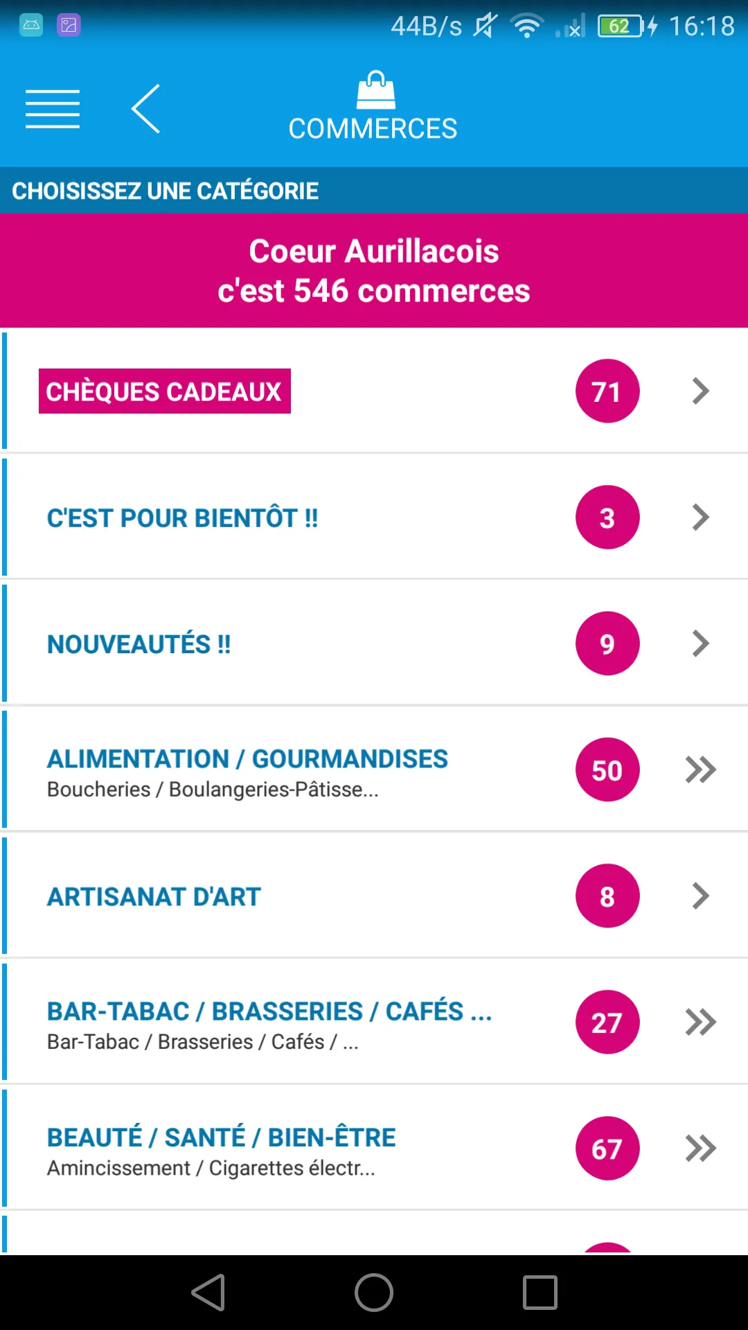 Coeur Aurillacois | Indus Appstore | Screenshot