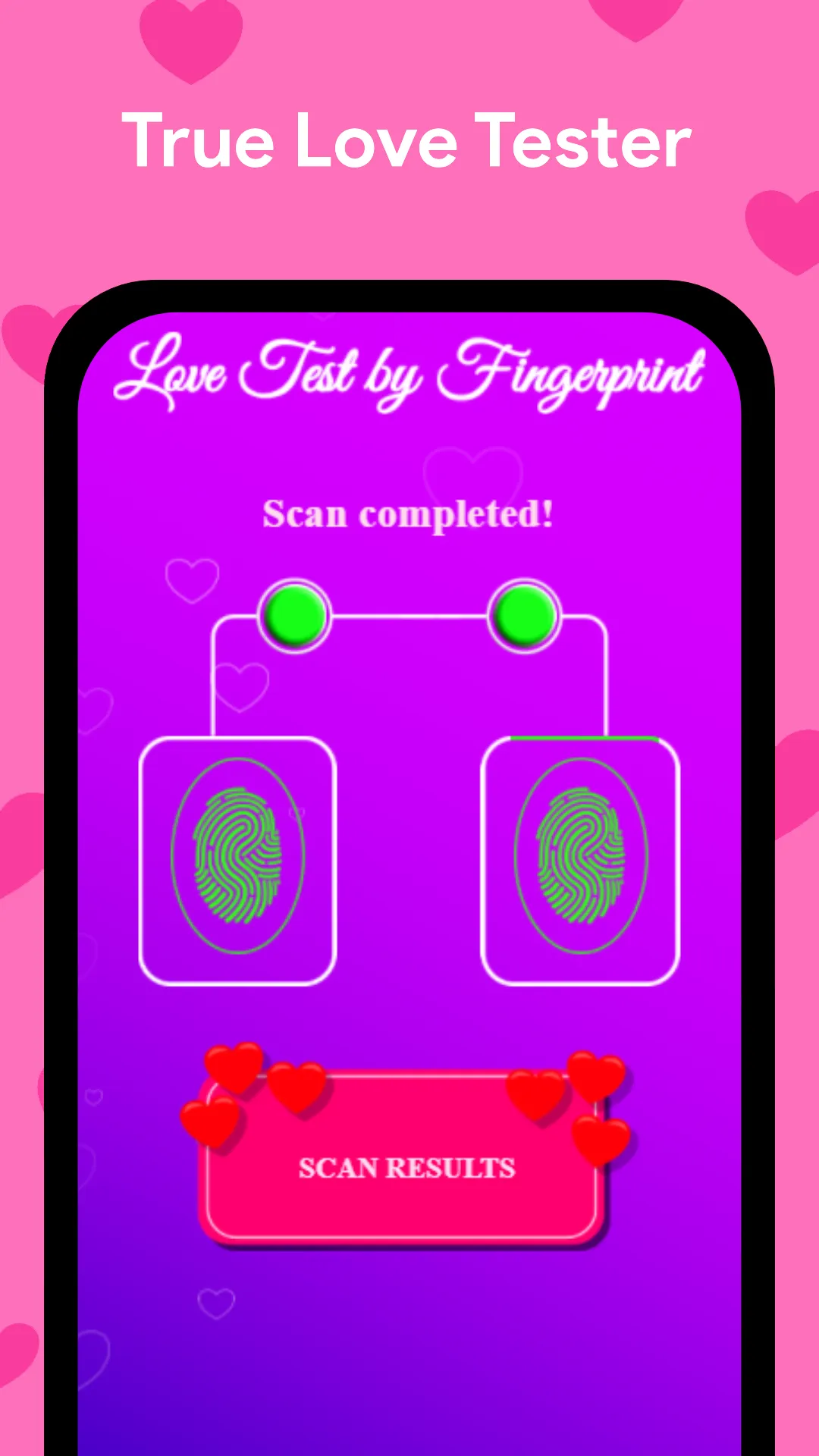 Love Test by Fingerprint | Indus Appstore | Screenshot