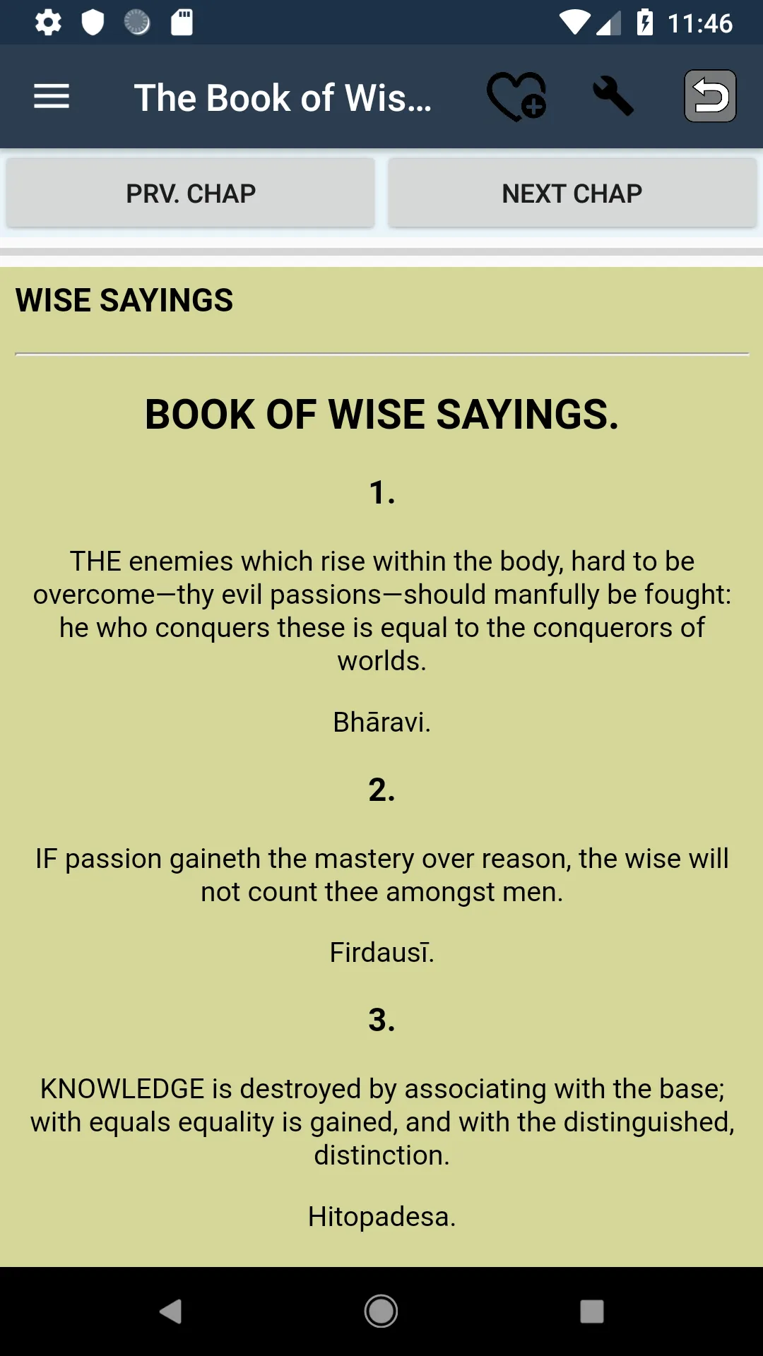 Wise Quotes and Sayings Book | Indus Appstore | Screenshot