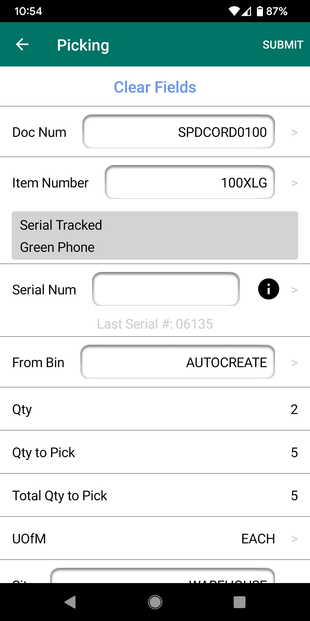 SalesPad Inventory Manager | Indus Appstore | Screenshot