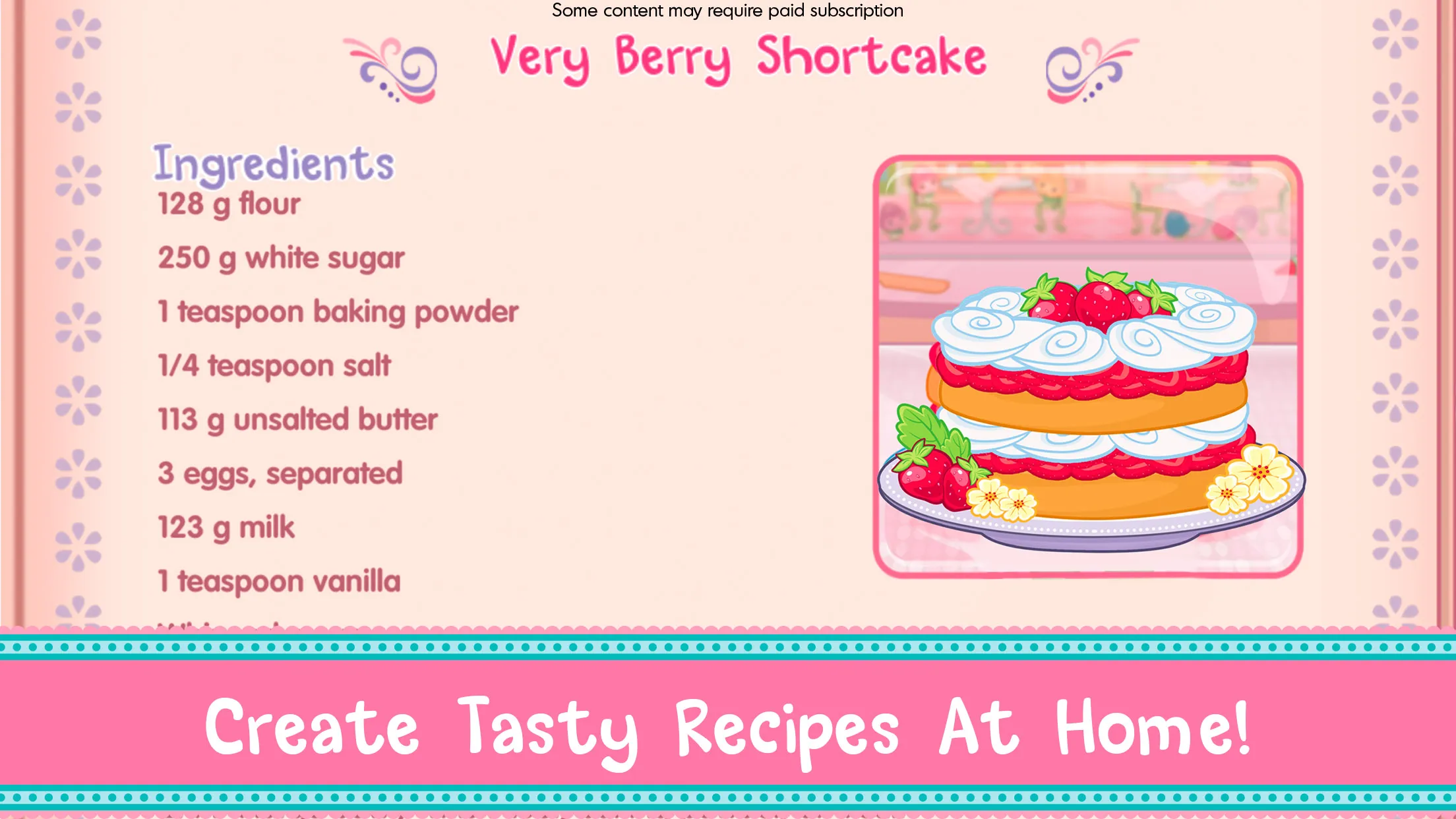 Strawberry Shortcake Bake Shop | Indus Appstore | Screenshot