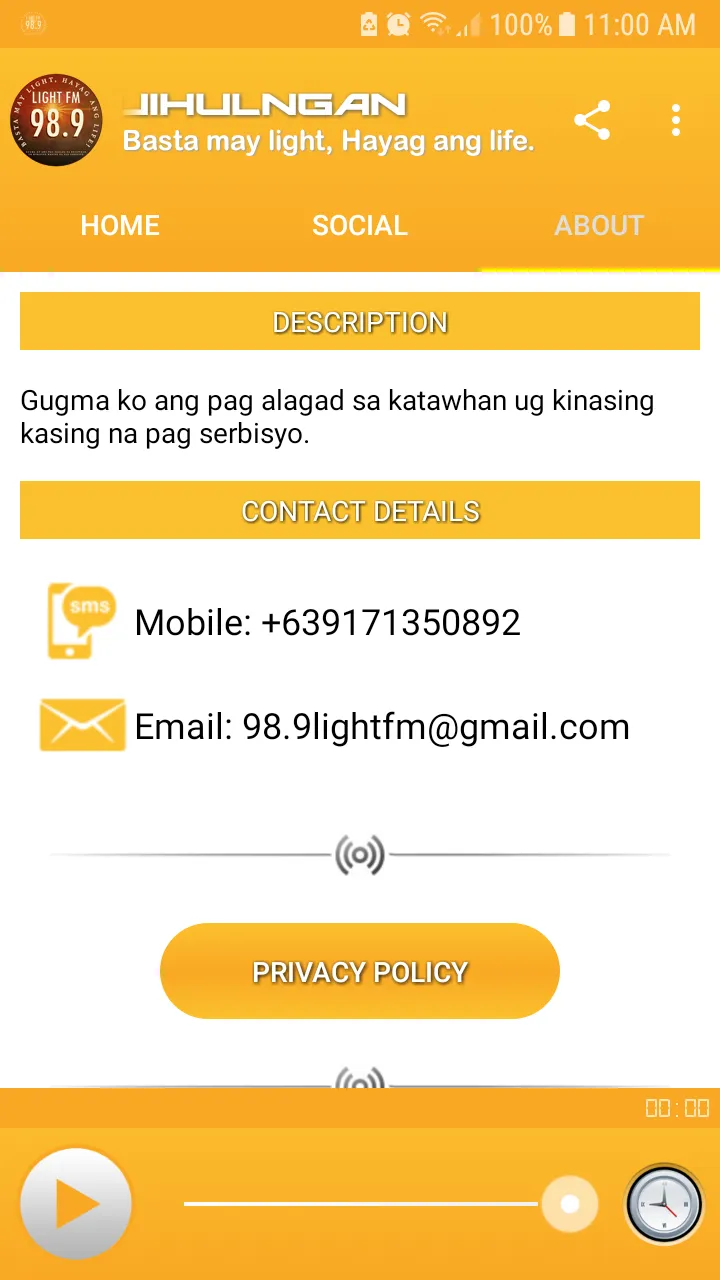 Light FM 98.9 Guihulngan | Indus Appstore | Screenshot