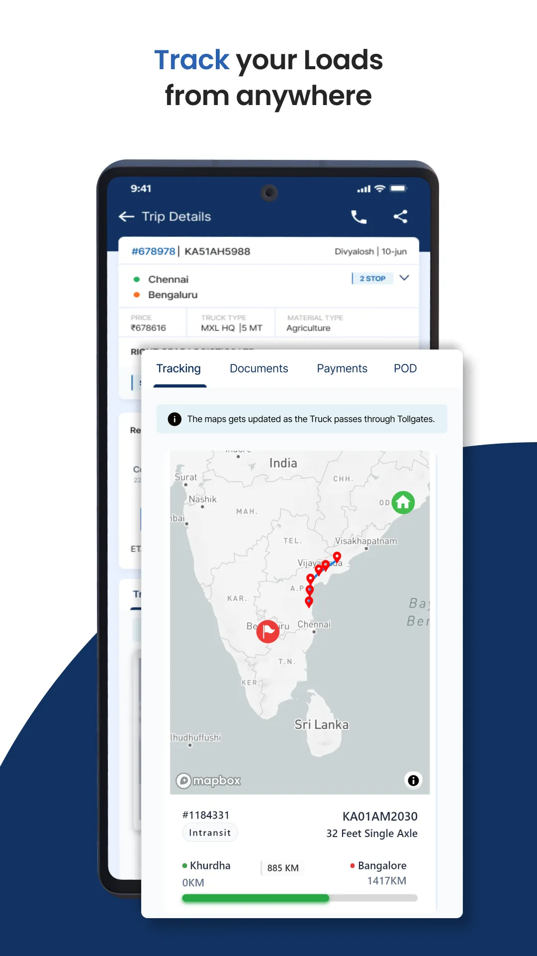FR8 Truck Booking App | Indus Appstore | Screenshot