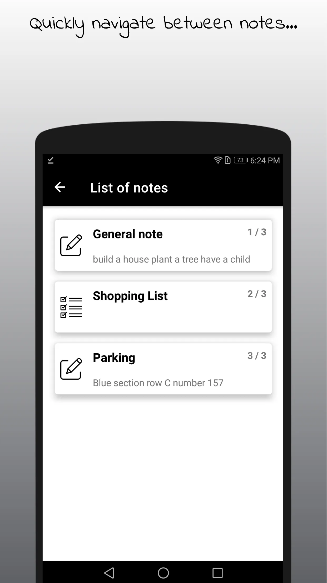 Quick Notes Legacy | Indus Appstore | Screenshot