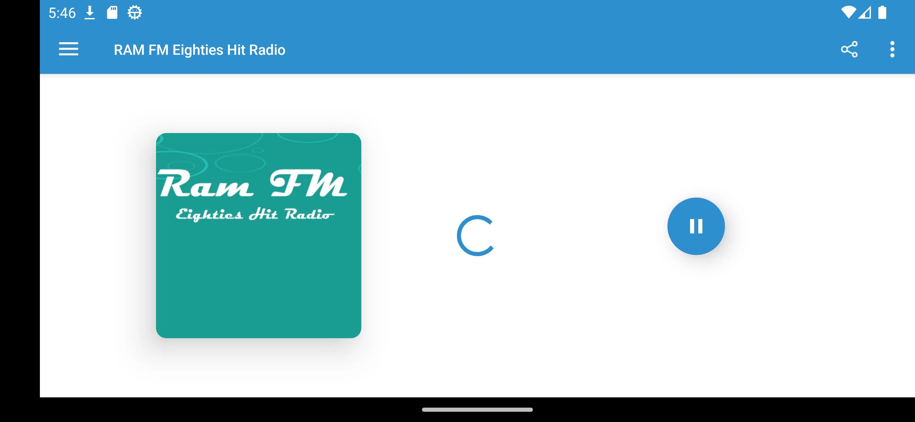 RAM FM Eighties Hit Radio | Indus Appstore | Screenshot