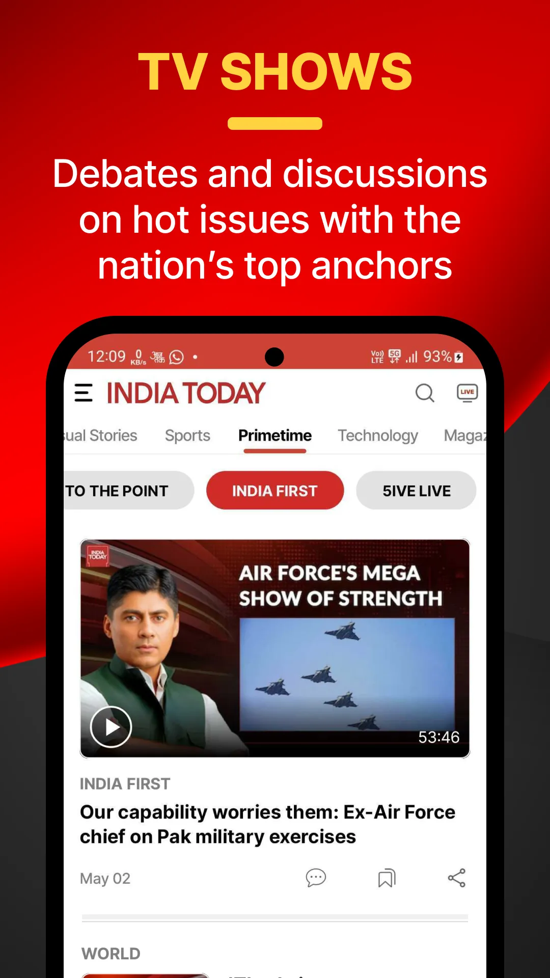 India Today - English News | Indus Appstore | Screenshot