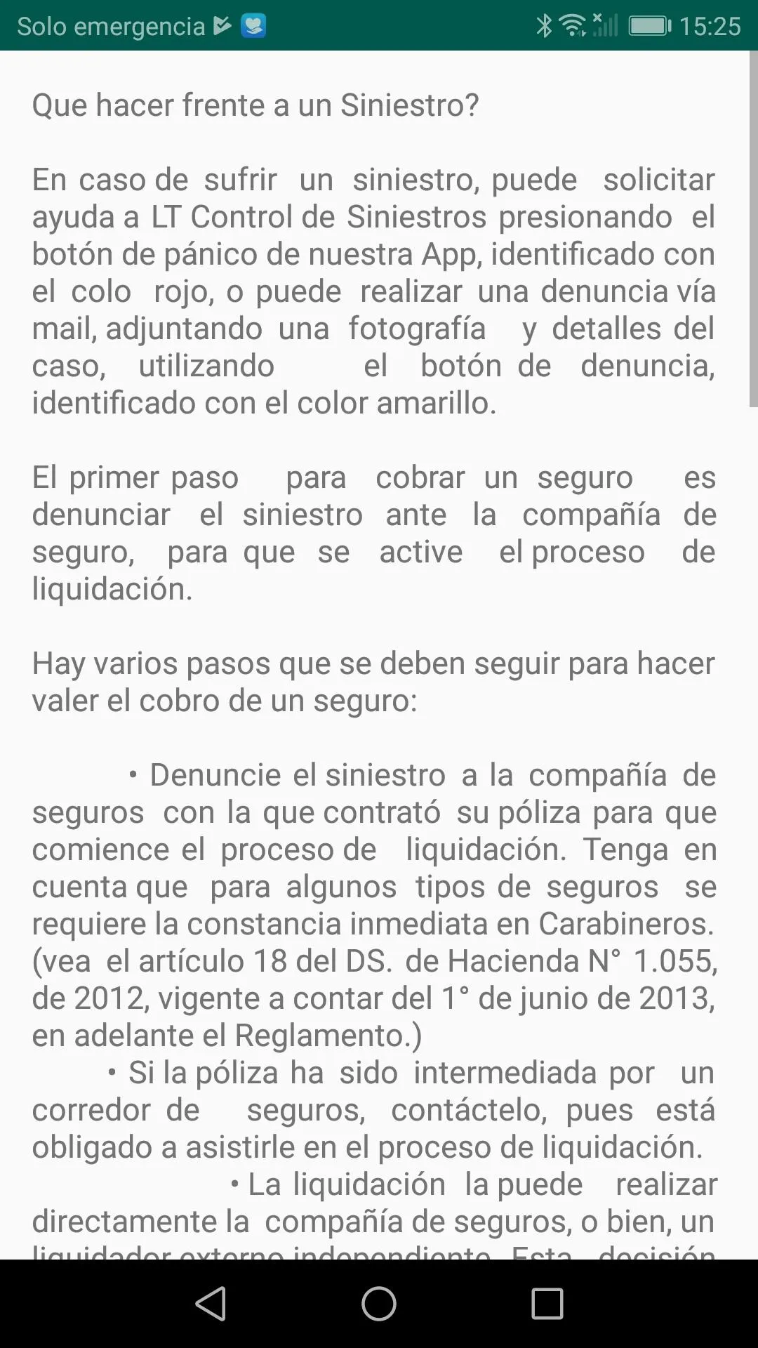 LT Denuncios | Indus Appstore | Screenshot