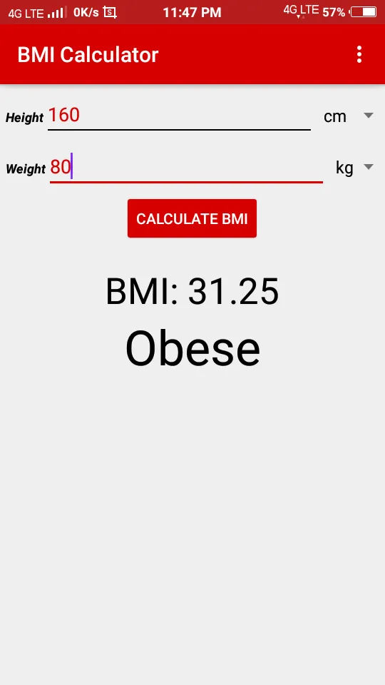 BMI Calculator | Indus Appstore | Screenshot