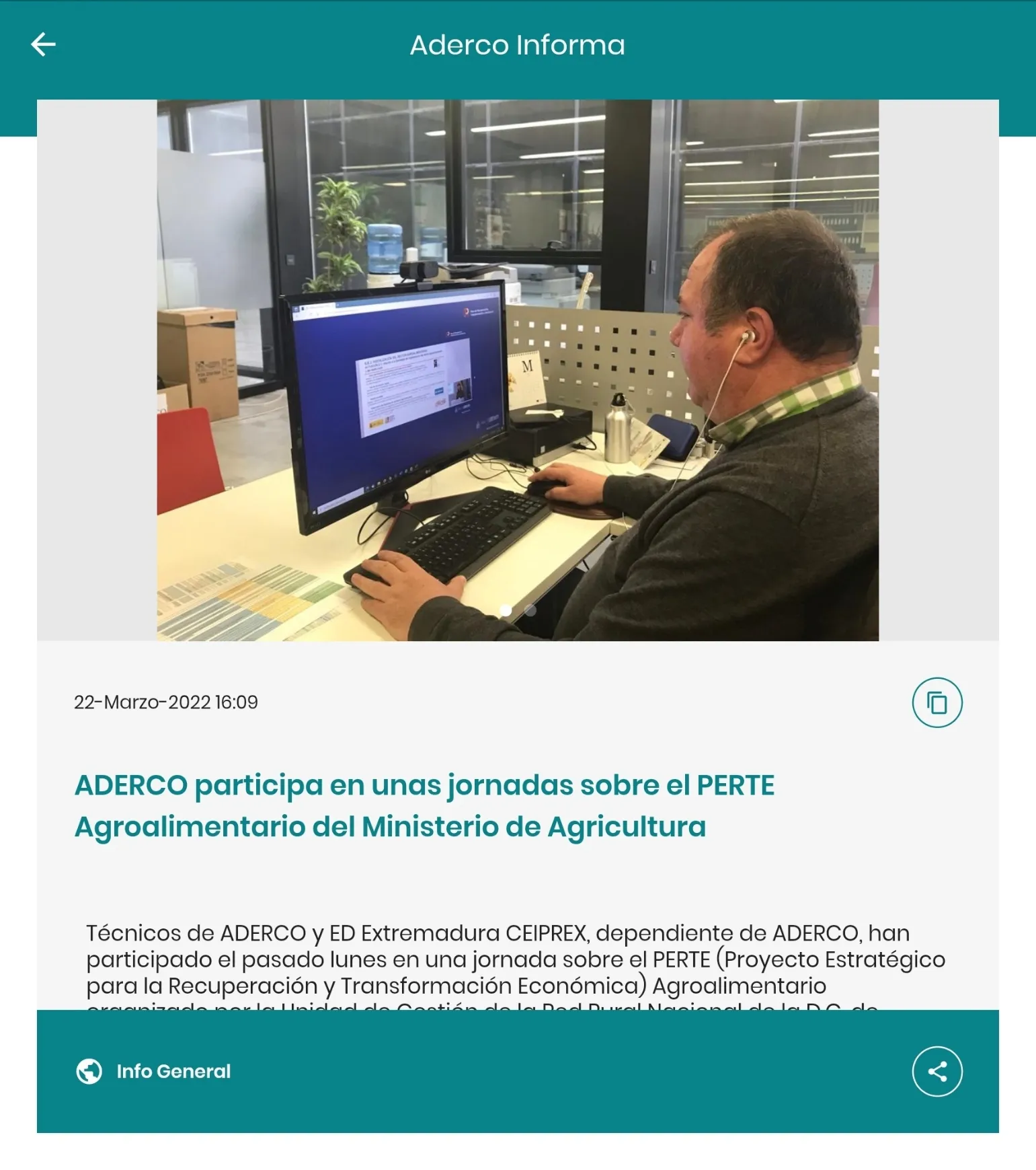 Aderco Informa | Indus Appstore | Screenshot