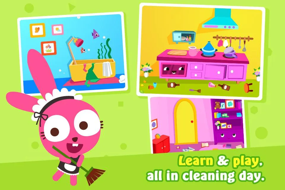 Papo World Cleaning Day | Indus Appstore | Screenshot