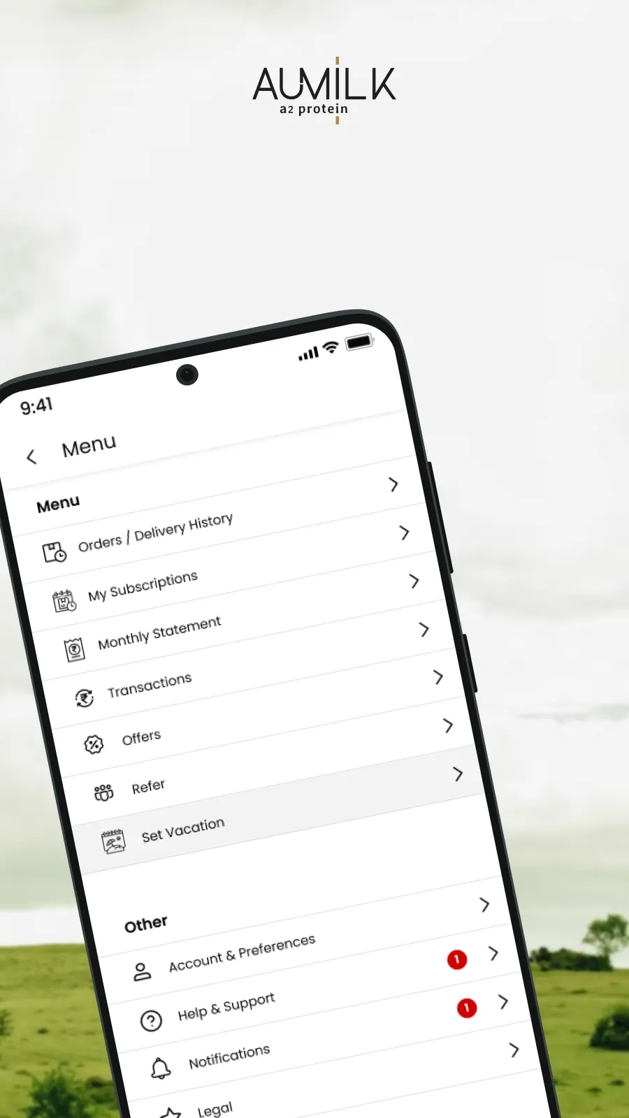 Aumilk | Indus Appstore | Screenshot