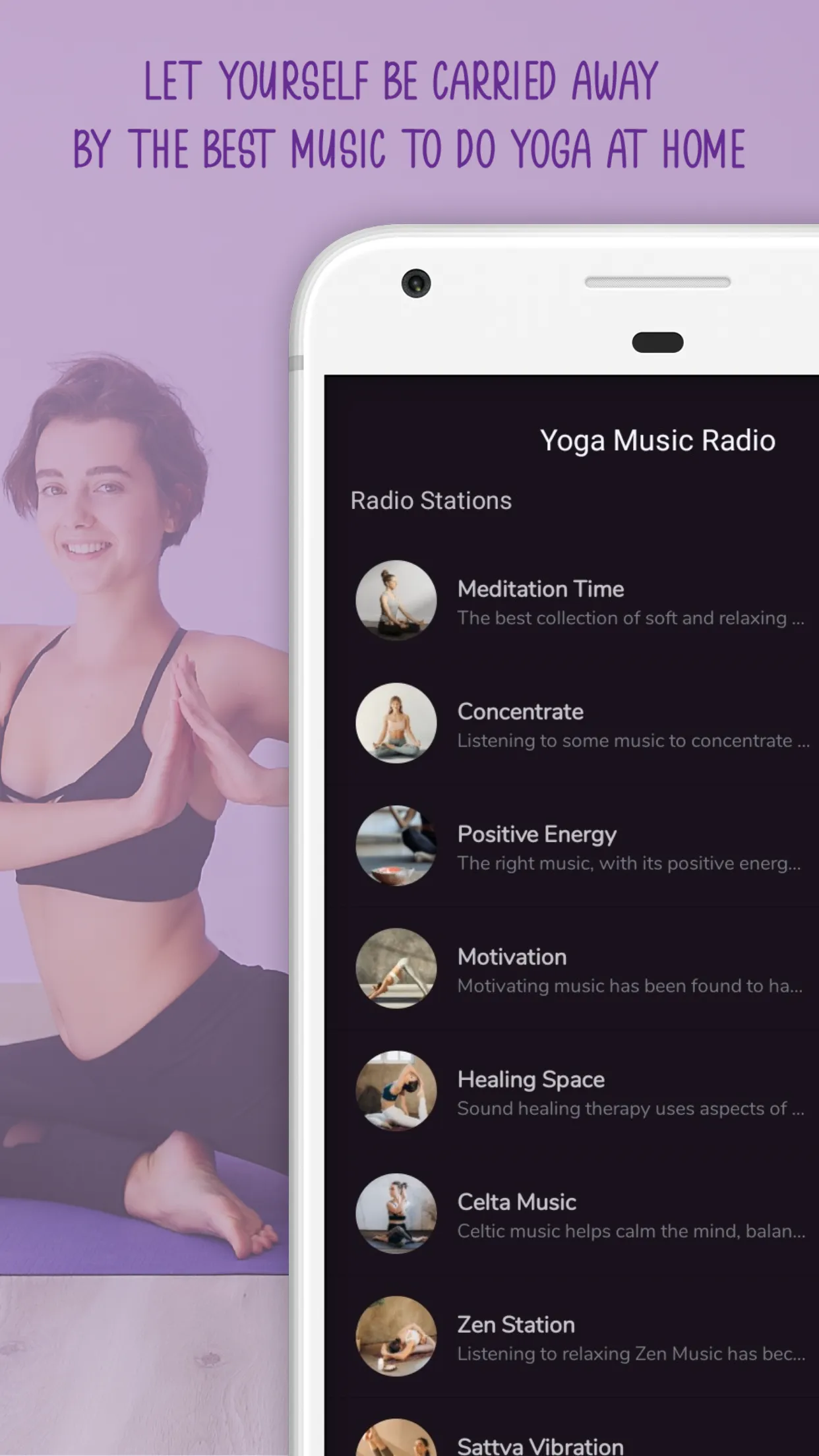 Yoga Music Radio | Indus Appstore | Screenshot