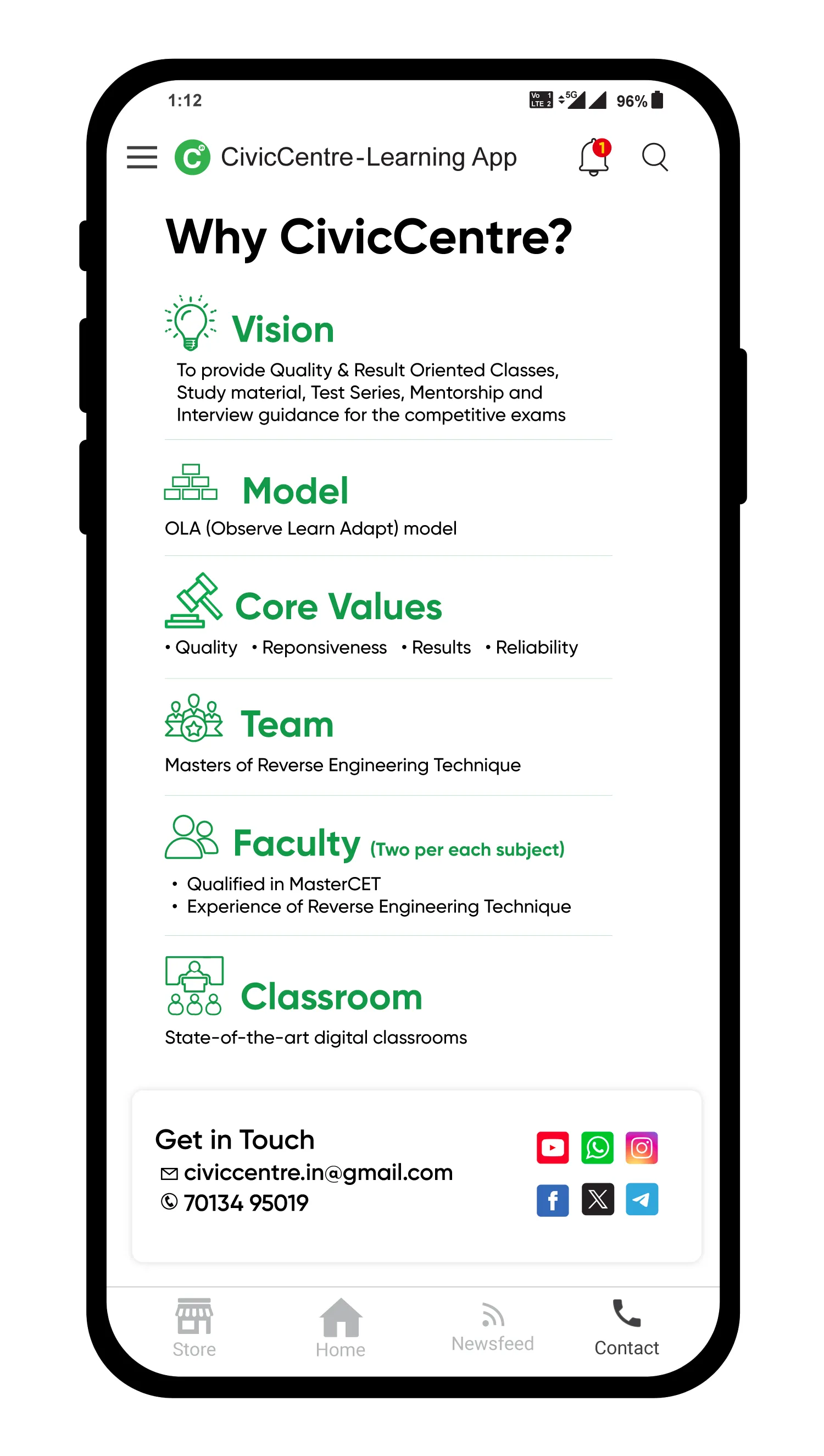 CivicCentre-Learning App | Indus Appstore | Screenshot