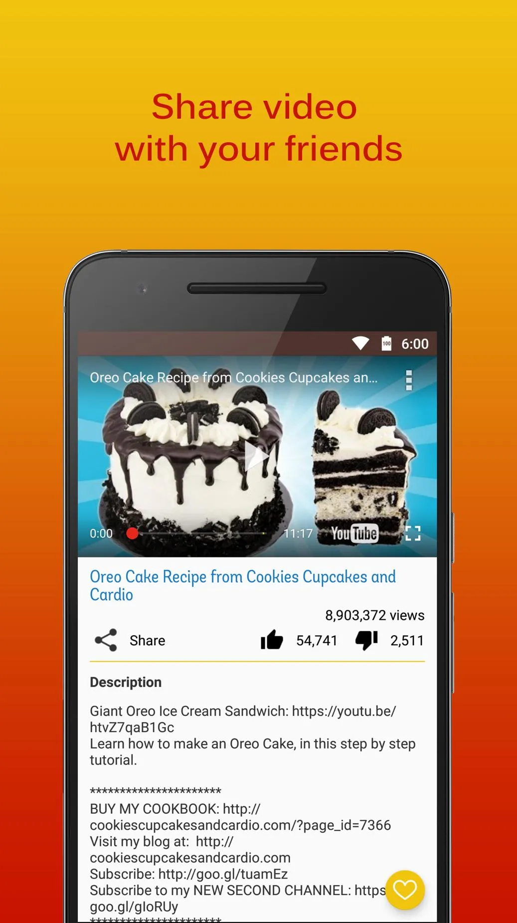 Cake Recipes Videos | Indus Appstore | Screenshot